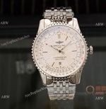 Best Replica Breitling Navitimer 1 Stainless Steel White Dial Watch